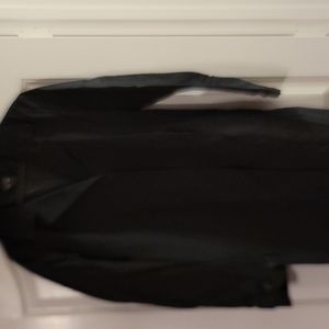 Mossimo XL Black Trench Coat